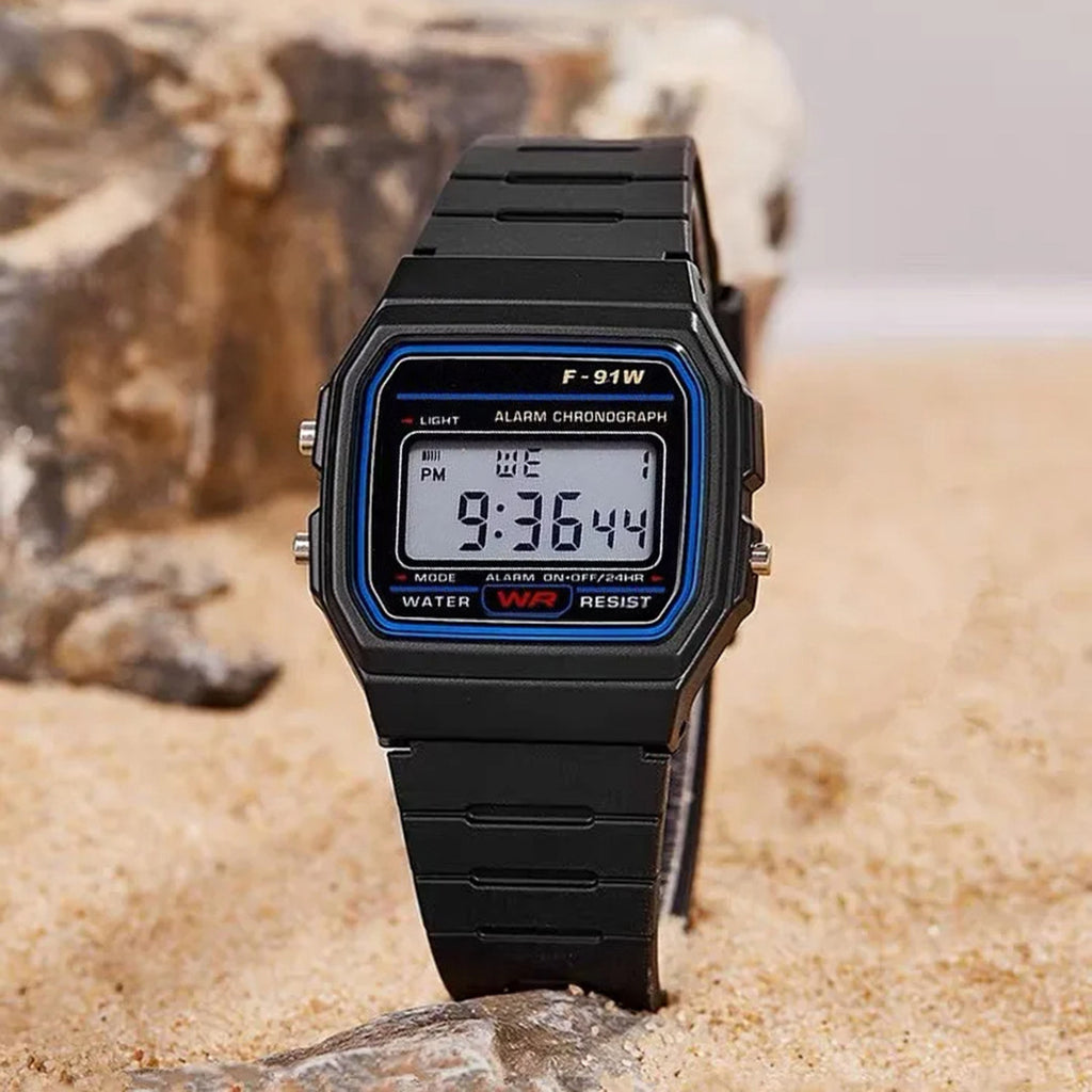 Plastic Luminous Alarm Clock Digital Watch