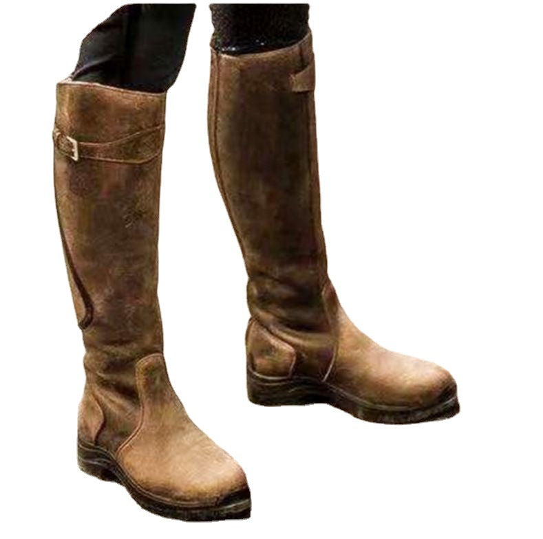 Women's High Shaft Knight Boots teemdrop