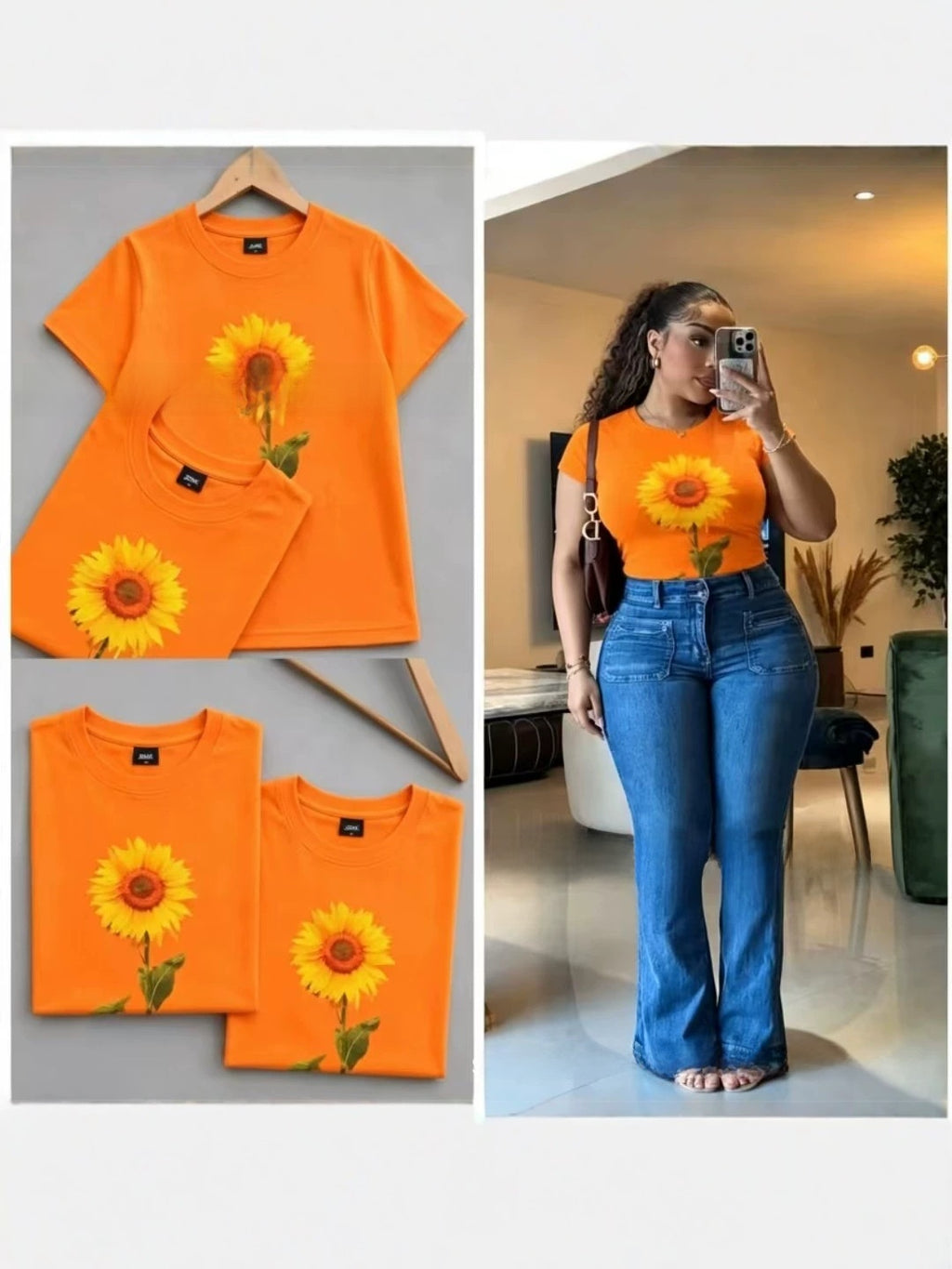 Cartoon-print top teemdrop