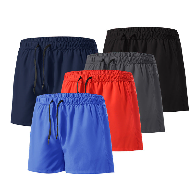 Quick-drying double-layer sports shorts
