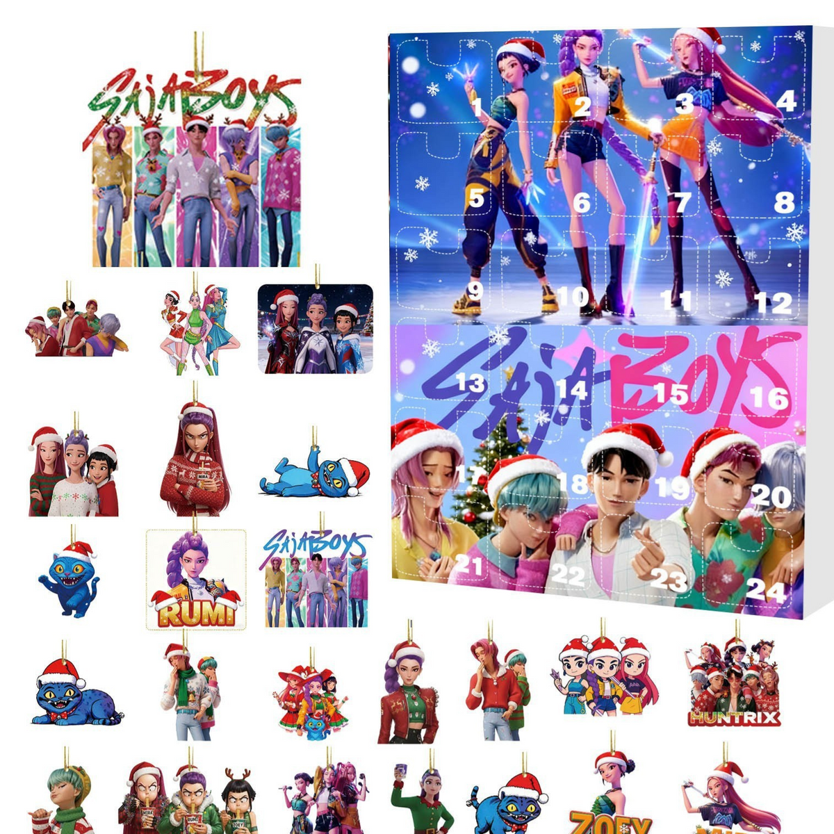 Acrylic Christmas Countdown Calendar