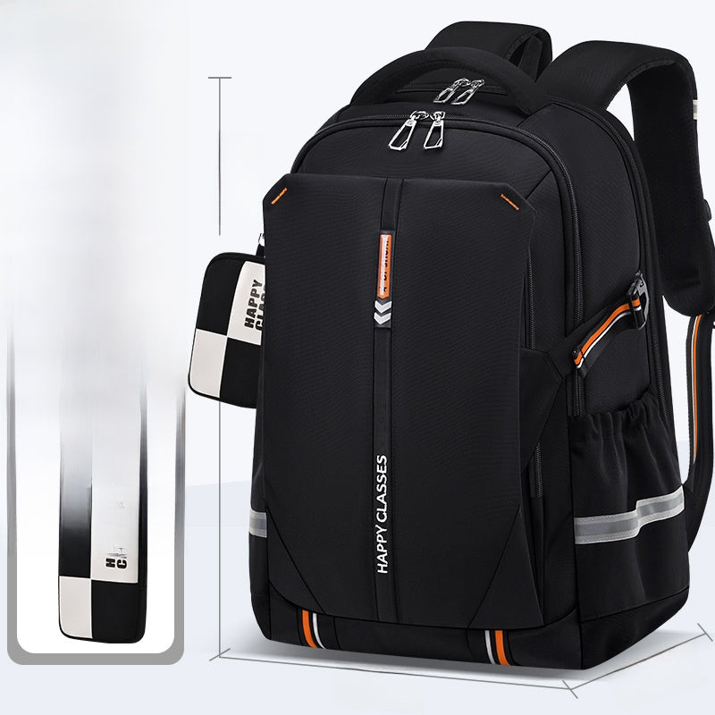 Spine-protecting school backpack for middle school students teemdrop