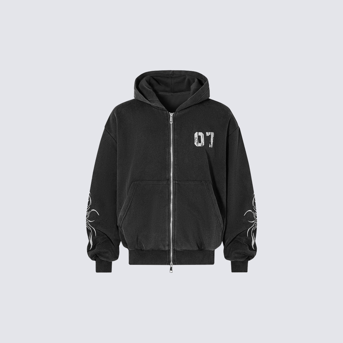 Streetwear retro loose coat