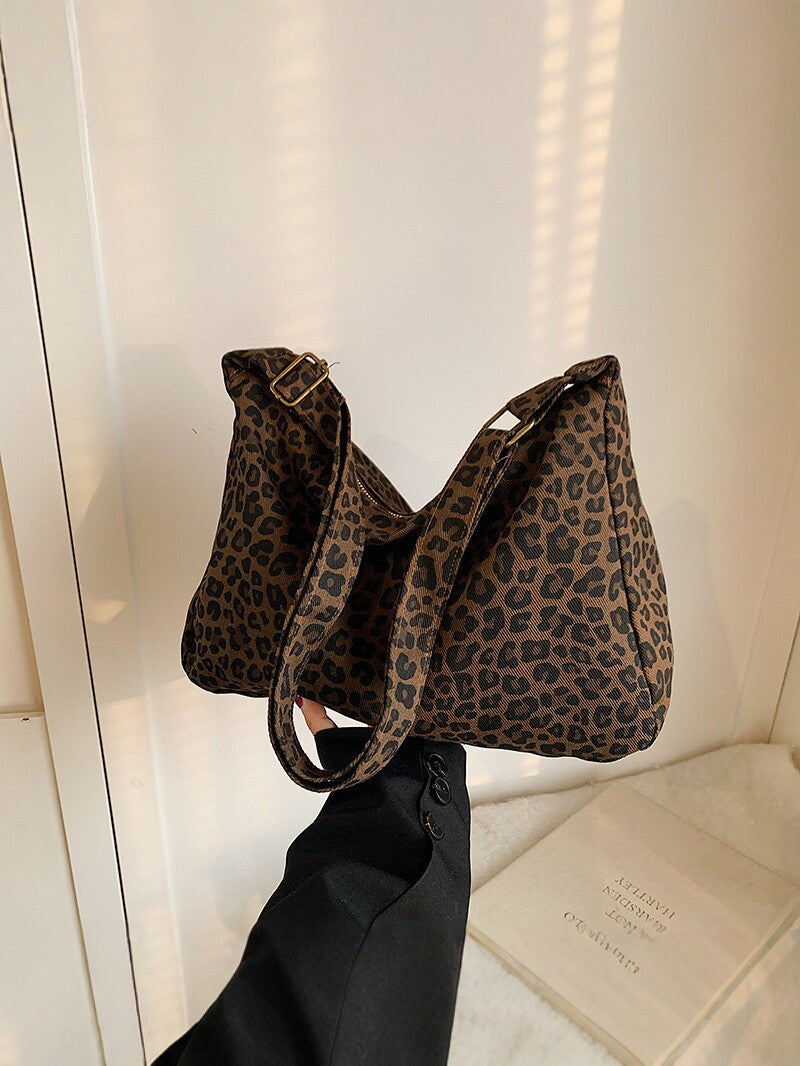 Women's Leopard Print Tote Bag