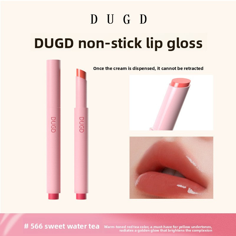 Diamond Shimmer Mirror Solid Lip Gloss Pen Plumping Non-Stick Long Lasting teemdrop