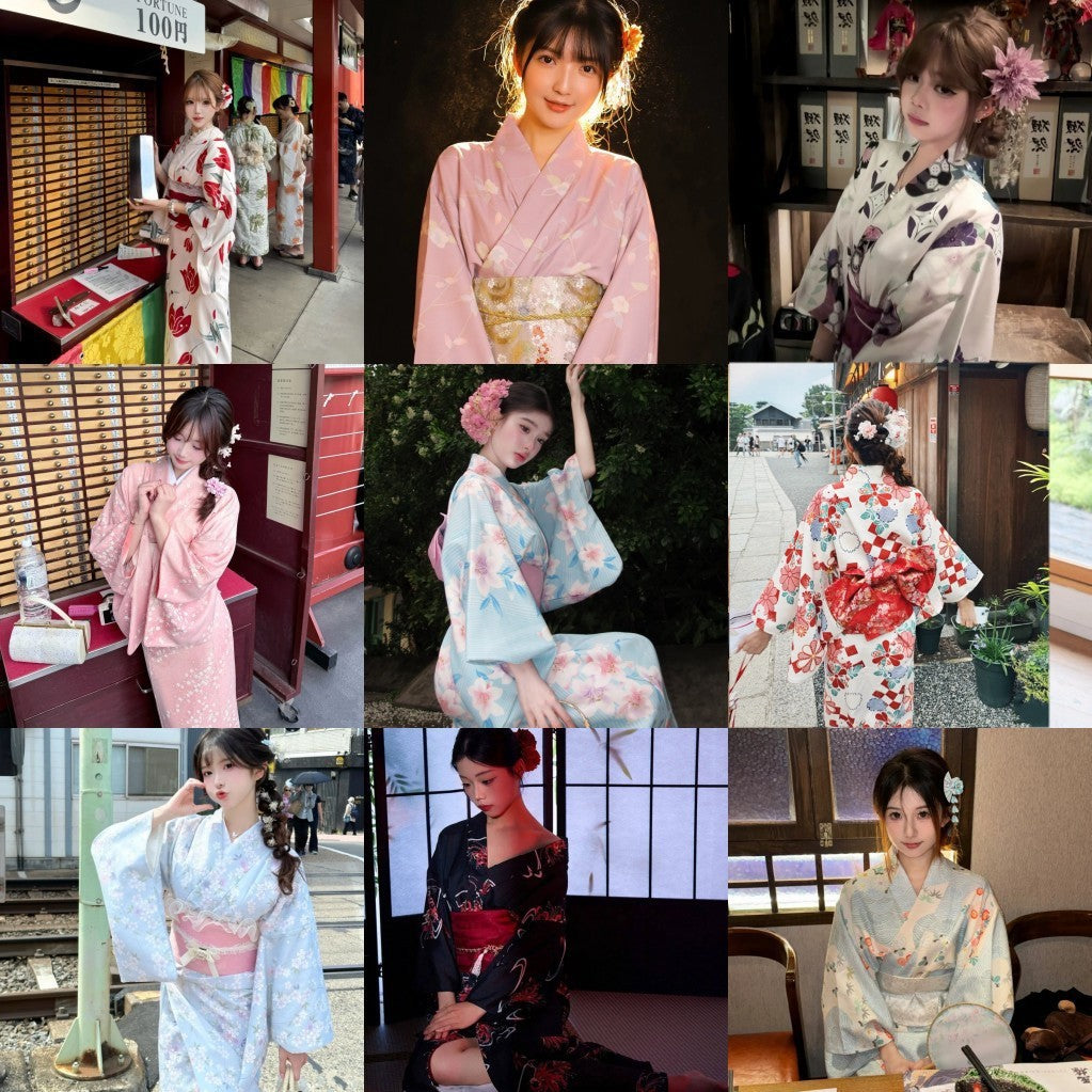 Kimono girl yukata