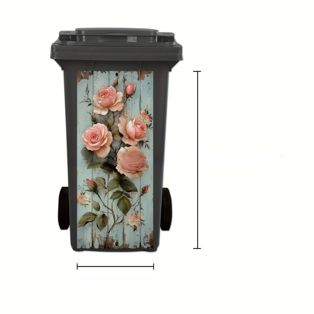 Self-Adhesive Waterproof Vinyl Trash Can Sticker teemdrop