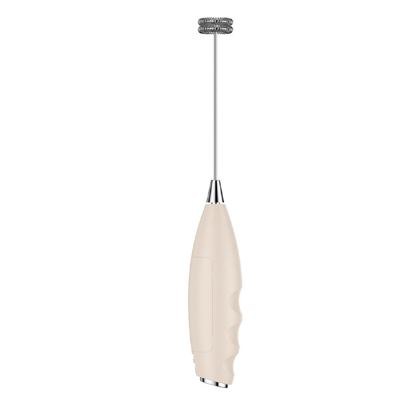 Handheld Electric Milk Frother Rechargeable Foam Maker teemdrop