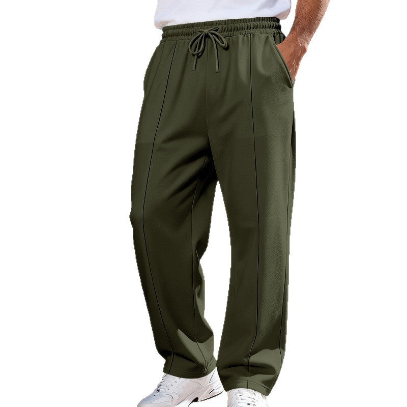 Men's straight-leg casual sportswear business pants