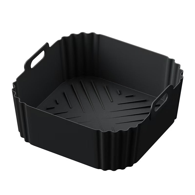 Air fryer silicone baking tray
