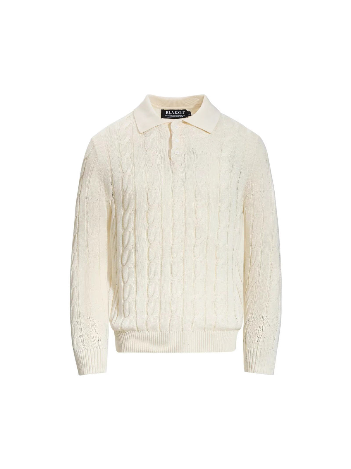 Retro casual knit shirt for men teemdrop
