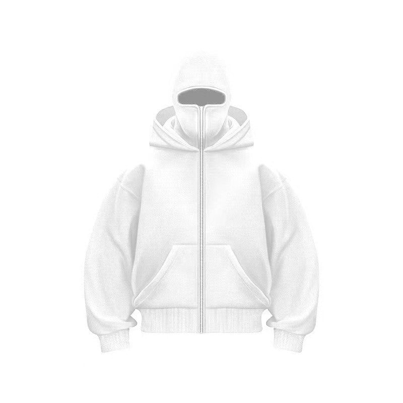Men's Double Hood Fleece Lined Pullover Sweatshirt Loose Fit Long Sleeve