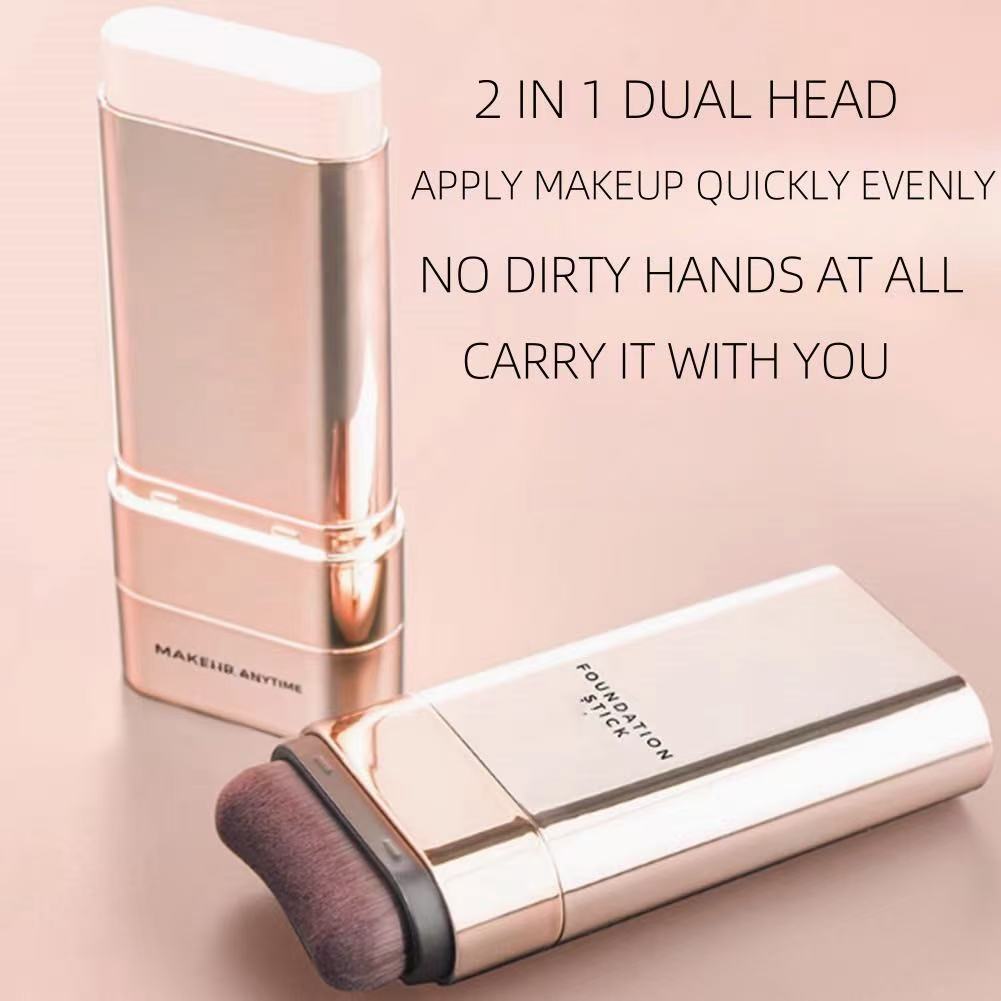 Moisturizing Concealer Foundation Stick Long-Wear Powder Foundation