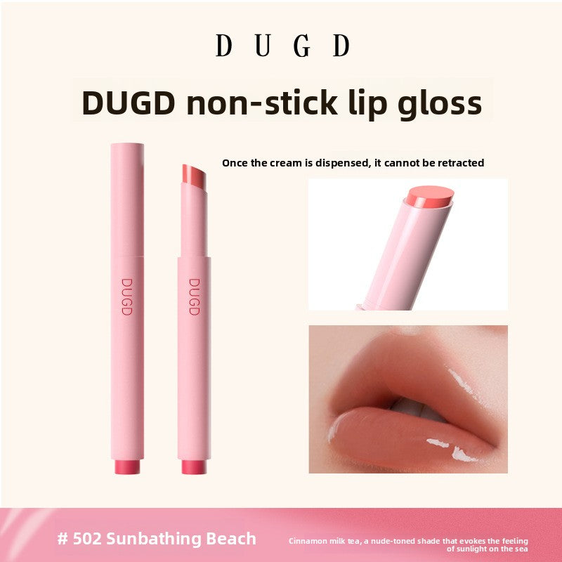 Diamond Shimmer Mirror Solid Lip Gloss Pen Plumping Non-Stick Long Lasting teemdrop