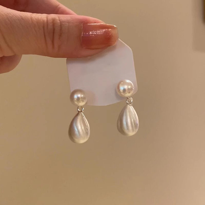 Korean Style Geometric Alloy Earrings