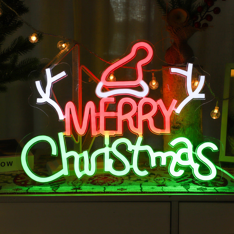 Merry Christmas LED Neon Sign