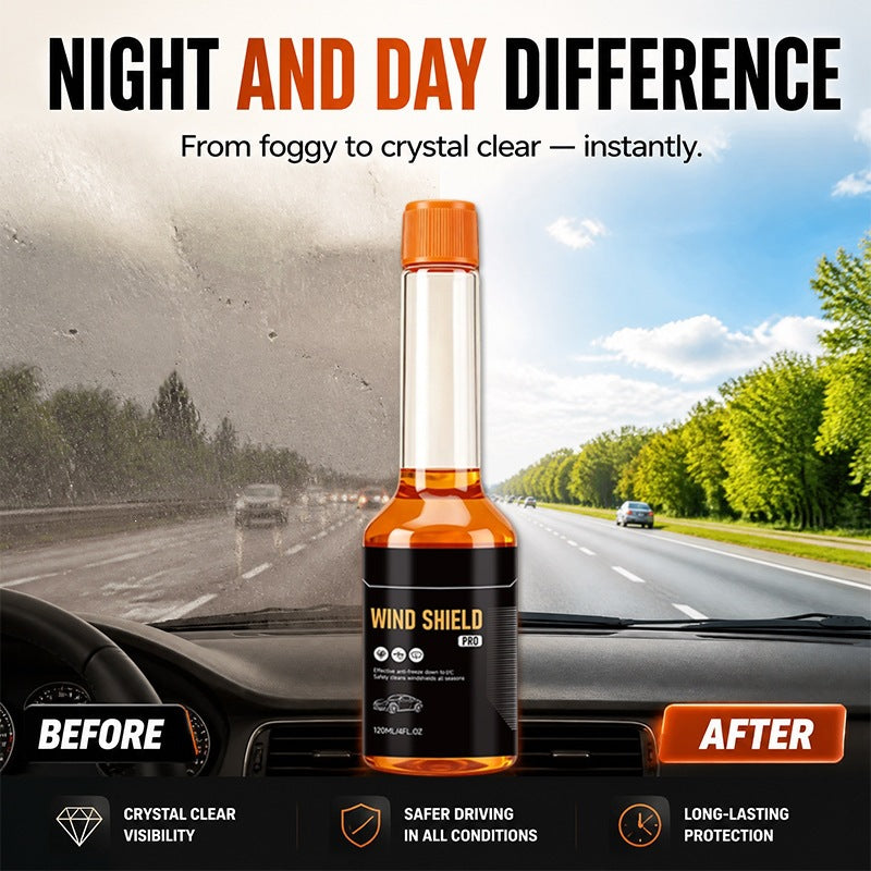 car glass oil film remover