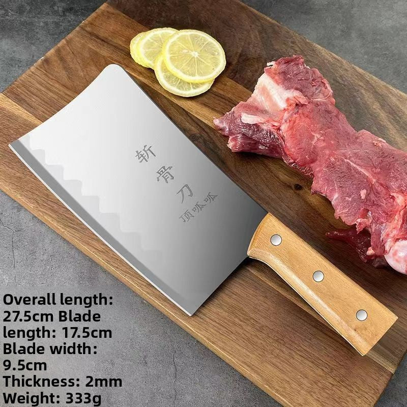 Chopping knife forged from high manganese steel