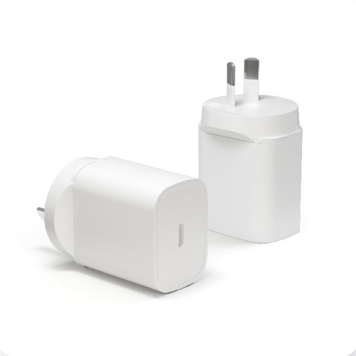 25W PD USB-C Wall Charger Fast Charging Adapter for Phone Tablet teemdrop