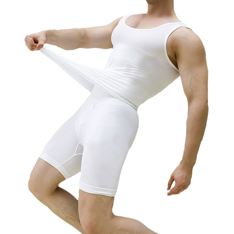 Men's abdominal toning vest
