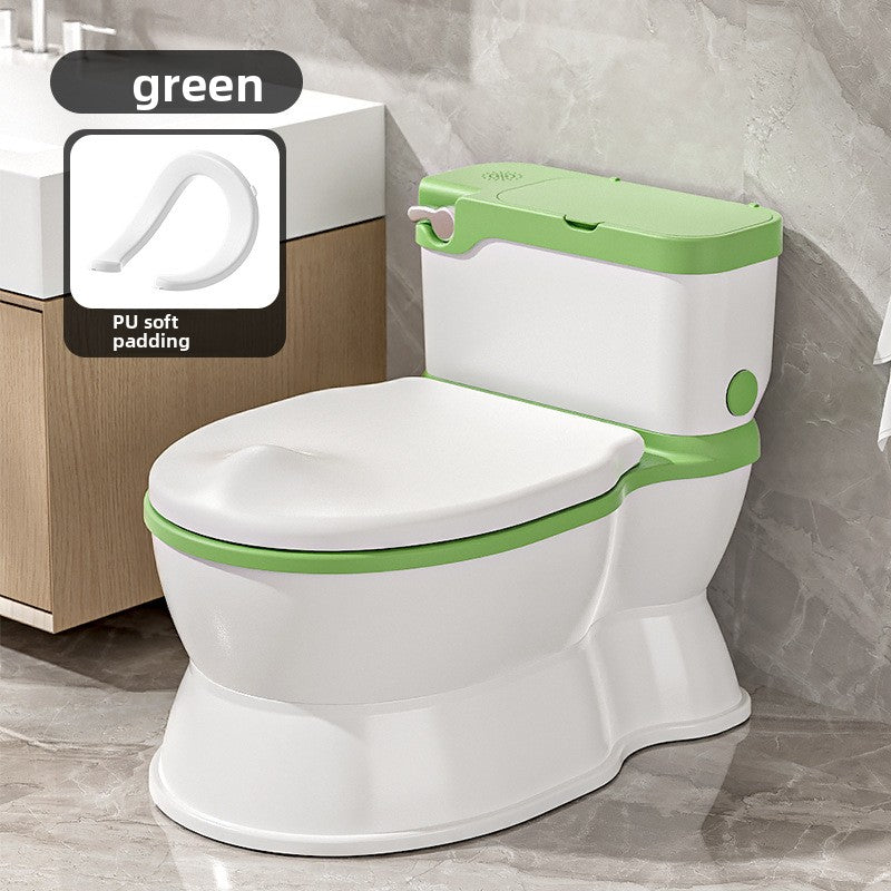 Children Simulated Flushing Sound Toilet Trainer