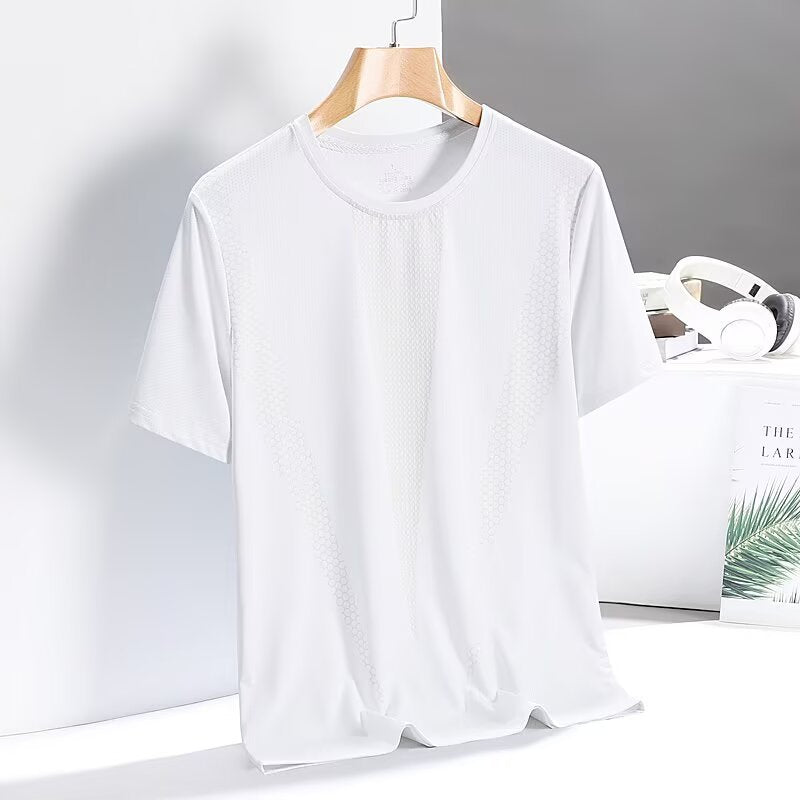 Mens Striped Short Sleeve T-Shirt