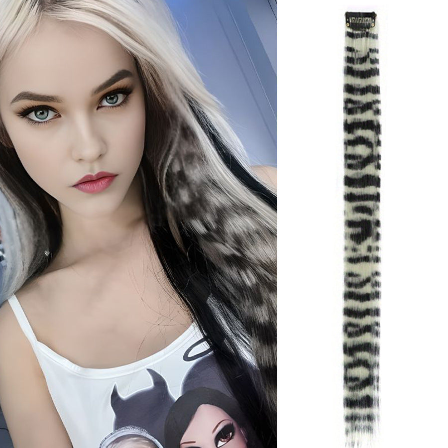 Ear-hook dye wig teemdrop