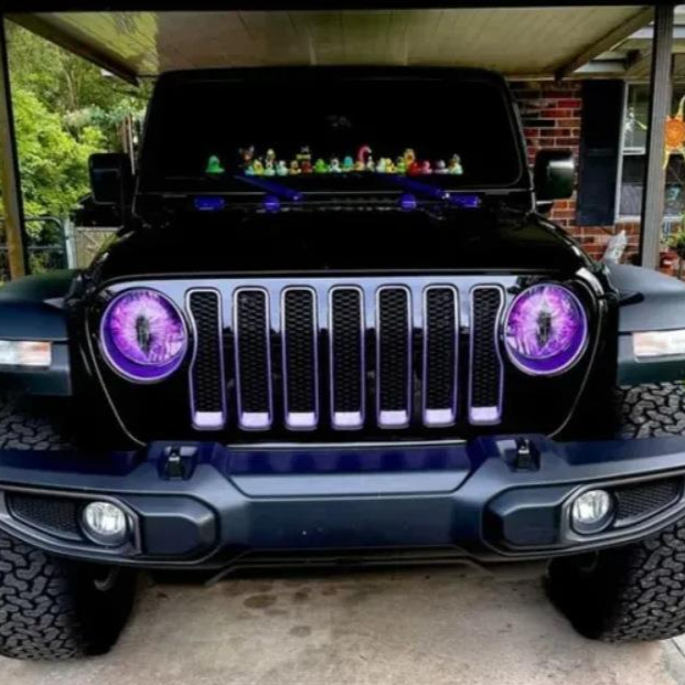 Beast Eye Car Headlight Stickers