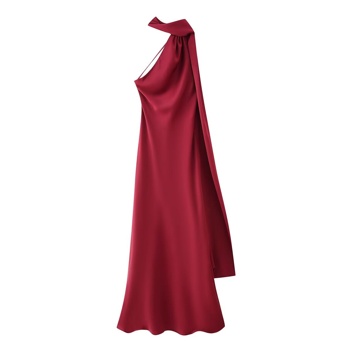 Elegant Halter Backless Slim Long Dress