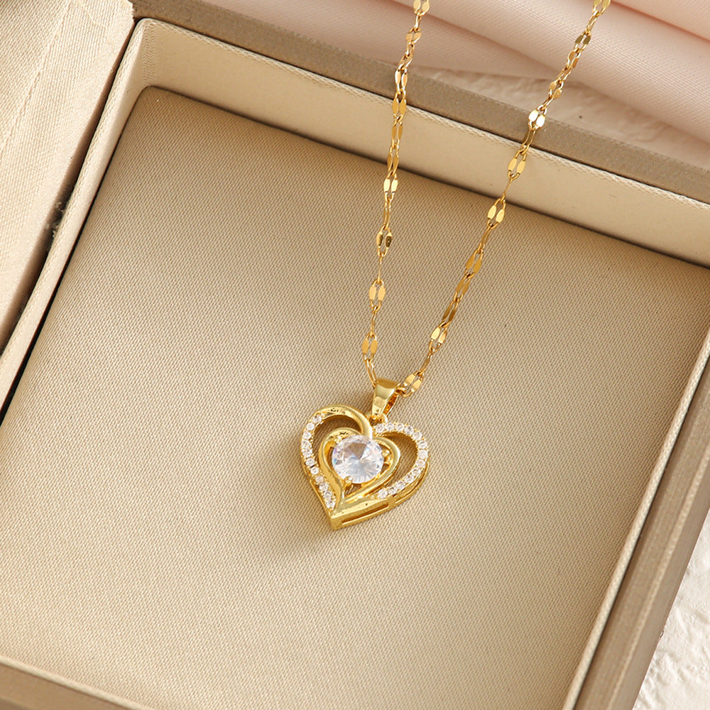 Dress-up necklace for versatile women teemdrop