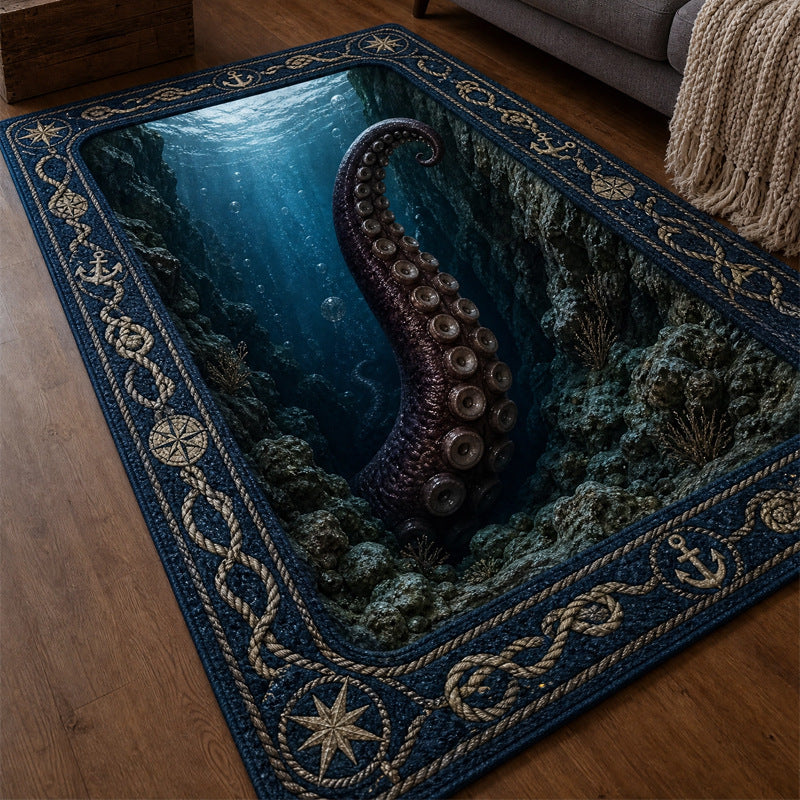 Halloween Crystal Velvet Decorative Carpet