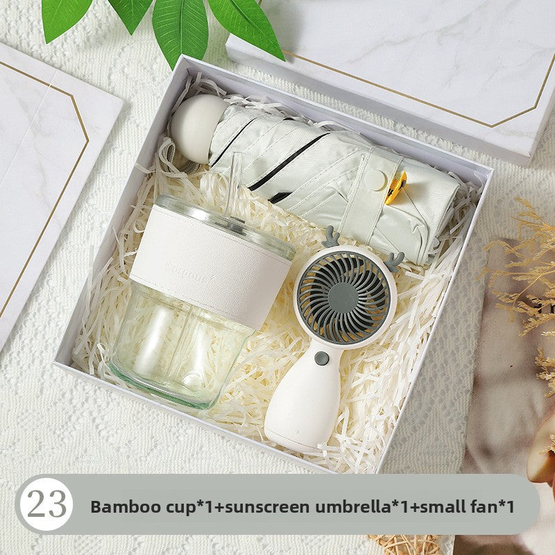 Ceramic Business Gift Box Set Combination