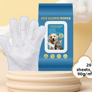 Pet Grooming Wipes and Cleaning Supplies Kit