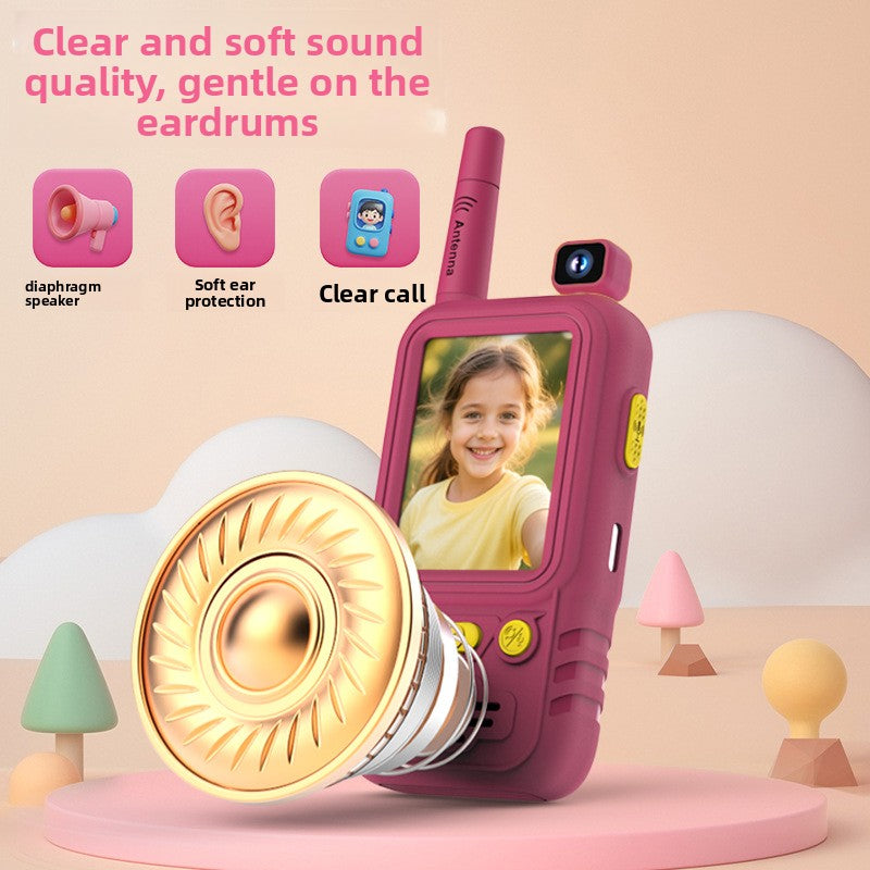 Childrens Video Intercom Toy with Long Battery Life
