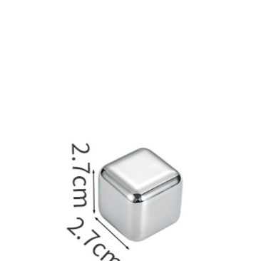 Reusable Stainless Steel Ice Cubes for Drinks
