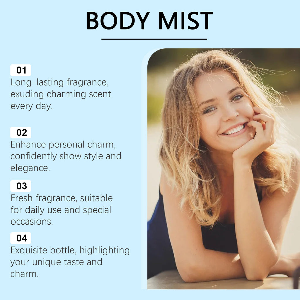 Body perfume spray