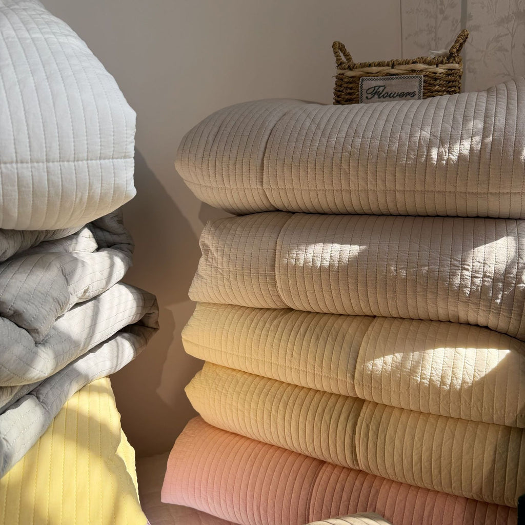 Korean Sand Wash Cotton Quilt