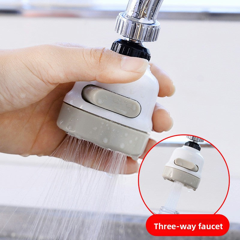 Adjustable Kitchen Faucet Water Saver Spray Head