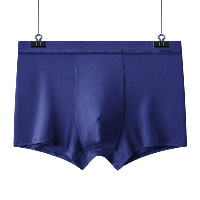 Men's Breathable Modal Mid-Waist Boxer Briefs teemdrop