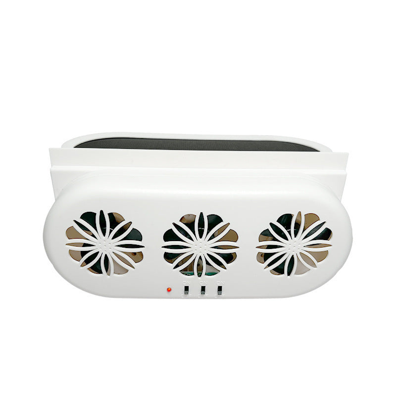 Solar USB Car Exhaust Fan Interior Air Circulator teemdrop