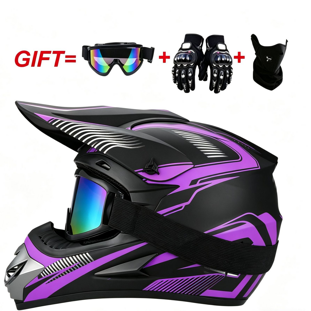 Lightweight ABS Motorcycle Off-Road Helmet Breathable Motocross Helmet teemdrop