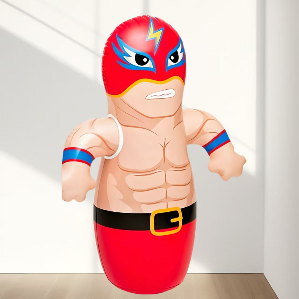 Inflatable Punching Bag with Digital Targets teemdrop