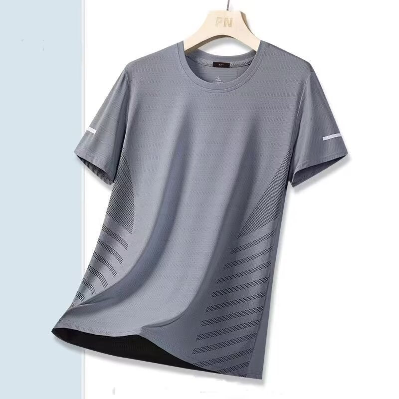 Mens Striped Short Sleeve T-Shirt