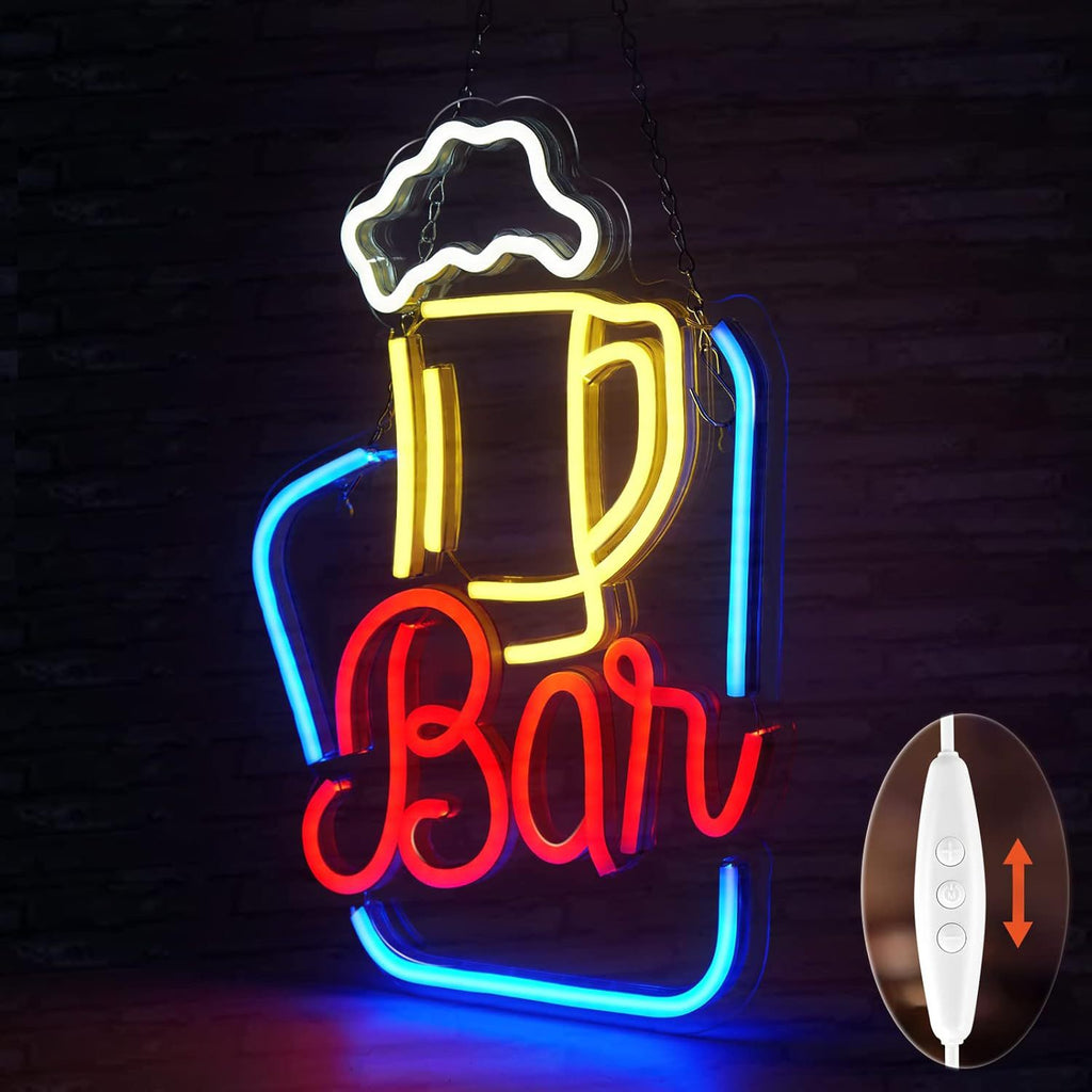 Dimmable LED Neon Sign Light teemdrop