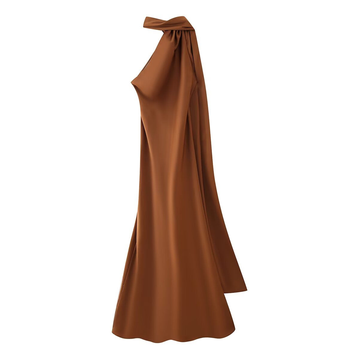 Elegant Halter Backless Slim Long Dress