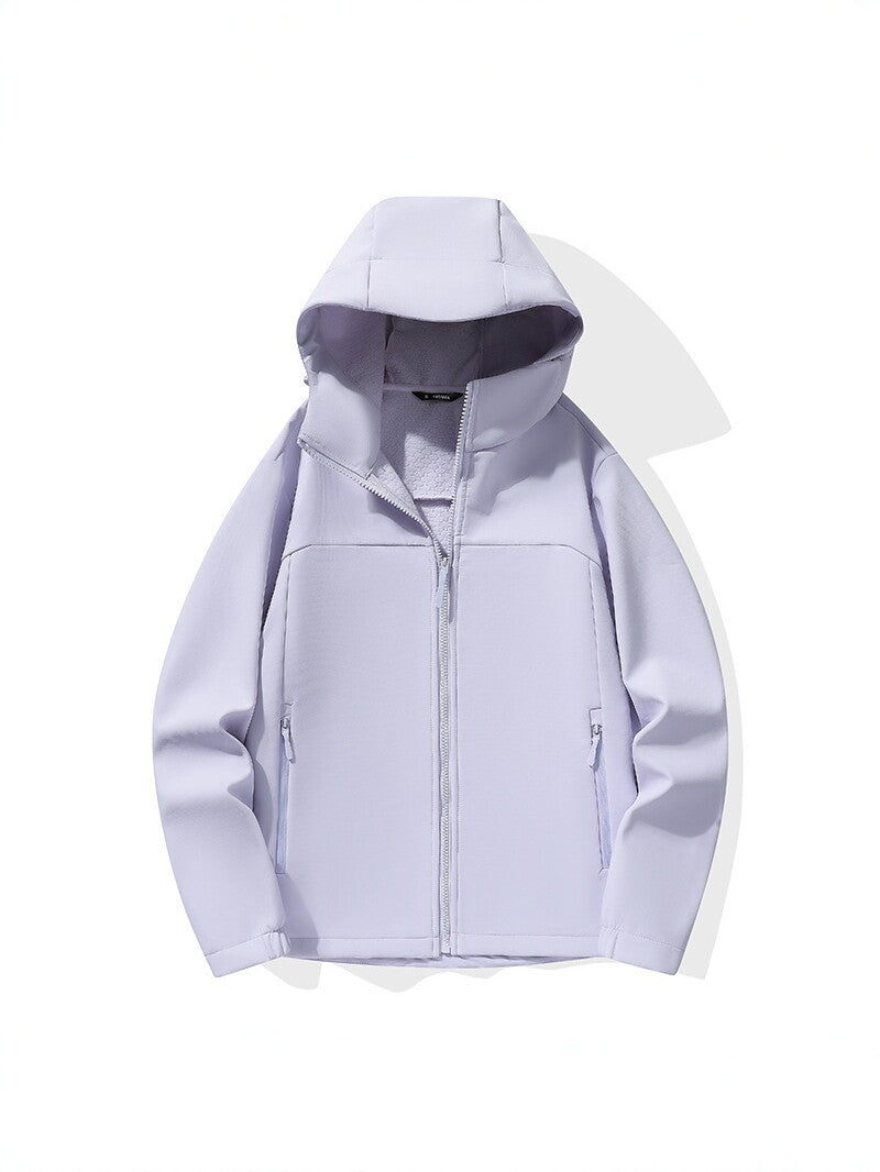 Soft-shell coat teemdrop