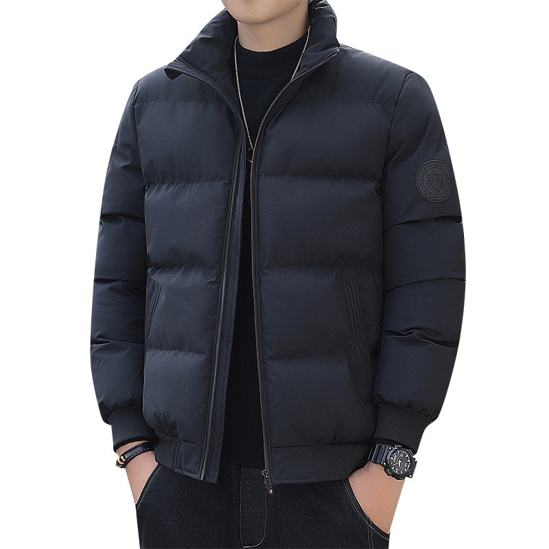 Men's Stand Collar Cotton Jacket teemdrop