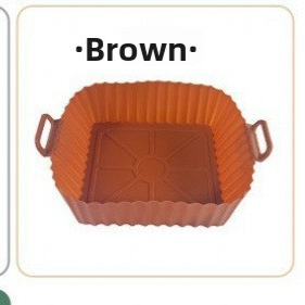 Foldable Food Grade Silicone Air Fryer Baking Mat