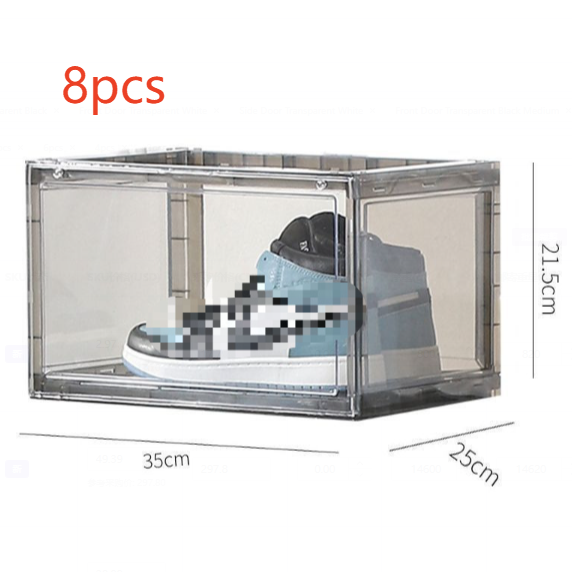 Transparent Stackable Shoe Storage Box