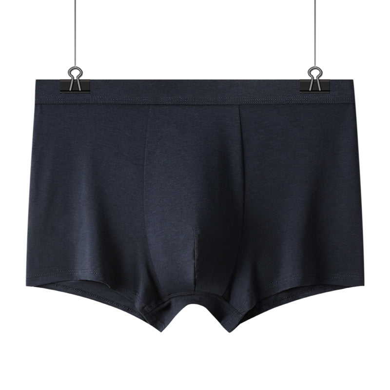 Men's Breathable Modal Mid-Waist Boxer Briefs teemdrop